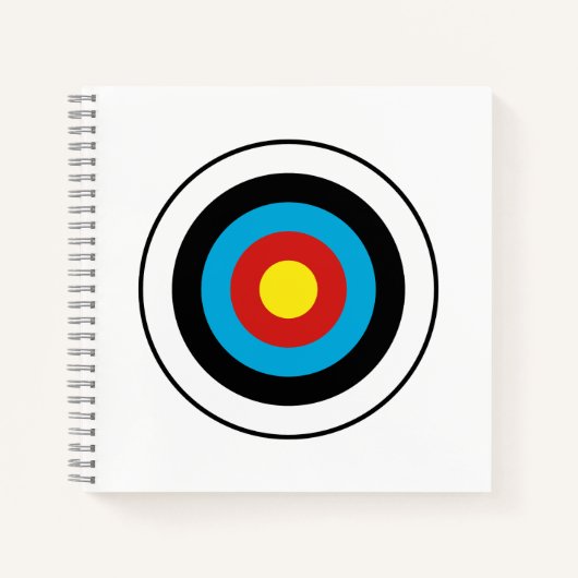 Carnet Conception cible Bullseye (Devant)