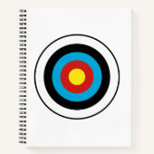 Carnet Conception cible Bullseye (Devant)