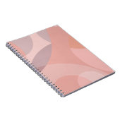 Carnet Conception circulaire à chevauchement rose (Côté Droit)