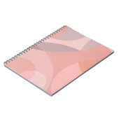 Carnet Conception circulaire à chevauchement rose (Côté gauche)