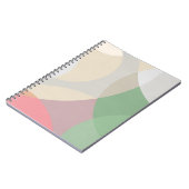 Carnet Conception circulaire de chevauchement Pastel Muet (Côté gauche)