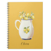 Carnet Conception Citron (Devant)