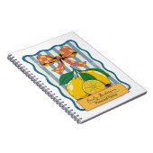 Carnet Conception Citron Été (Côté Droit)