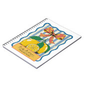 Carnet Conception Citron Été (Côté gauche)
