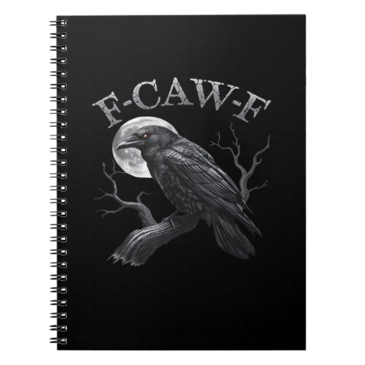 Carnet Conception Classique Gothique de Lune d'Oiseau F-C (Devant)