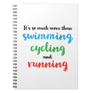 Carnet Conception cool et originale du triathlon pour les
