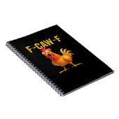 Carnet Conception créative et décontractée Funny F Caw F (Côté Droit)