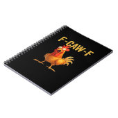 Carnet Conception créative et décontractée Funny F Caw F (Côté gauche)