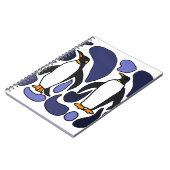 Carnet Conception d'abrégé sur art de pingouin d'empereur (Côté gauche)