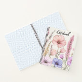 Carnet Conception d'art Cottagecore personnalisable (Intérieur)
