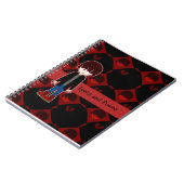 Carnet Conception d'art de dessin animé drôle de garçon e (Côté gauche)