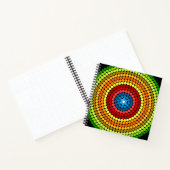 Carnet Conception d'art mandala abstrait pointillé-65904 (Intérieur)
