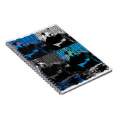 Carnet Conception d'art moderne multi-panneaux d'ours Pan (Côté Droit)