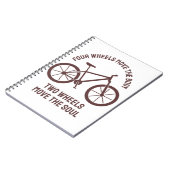Carnet Conception de bicyclette cool - Deux roues qui fon (Côté gauche)
