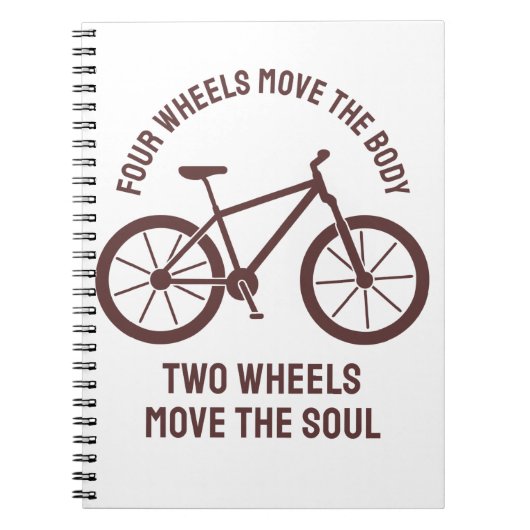 Carnet Conception de bicyclette cool - Deux roues qui fon (Devant)