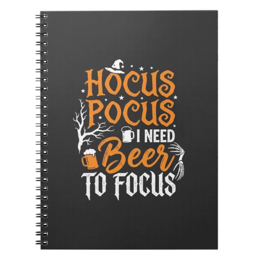 Carnet Conception de bière Hocus Pocus Halloween_1 (Devant)
