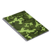 Carnet Conception de camouflage de l'armée verte (Côté Droit)