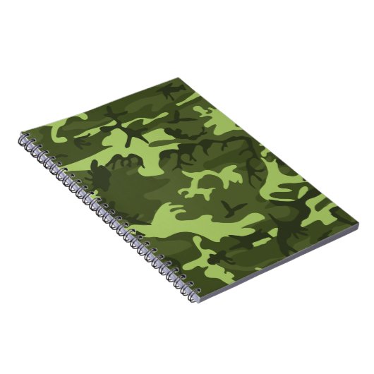 Carnet Conception de camouflage de l'armée verte (Côté Droit)