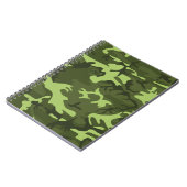 Carnet Conception de camouflage de l'armée verte (Côté gauche)