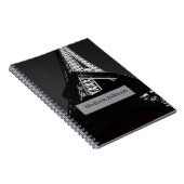 Carnet Conception de carte de visite minimale avec nom pe (Côté Droit)