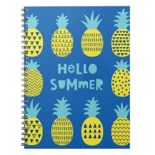 Carnet Conception de carte Vintage ananas amusante