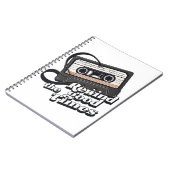 Carnet Conception de cassette rétro pour les amateurs de (Côté gauche)