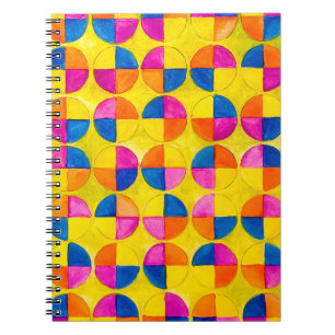 Carnet Conception de cercles divisés en quartiers à l'aqu