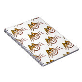 Carnet Conception de chat minimaliste (Côté Droit)