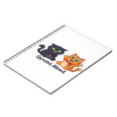 Carnet Conception de chats mignons attirés par les opposé (Côté gauche)