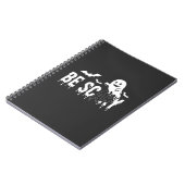 Carnet Conception de chauve-souris fantôme Halloween effr (Côté gauche)
