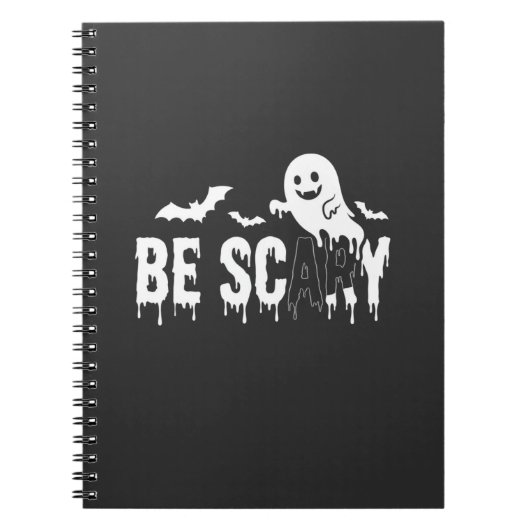 Carnet Conception de chauve-souris fantôme Halloween effr (Devant)