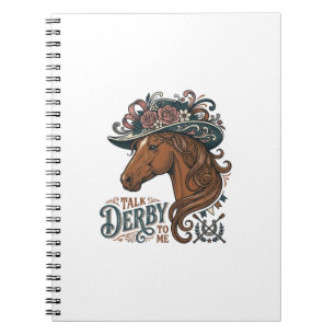 Carnet Conception de chemise à chapeau floral de cheval d