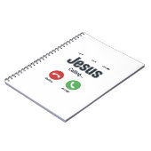 Carnet Conception de chemise chrétienne pour écran de tél (Côté gauche)