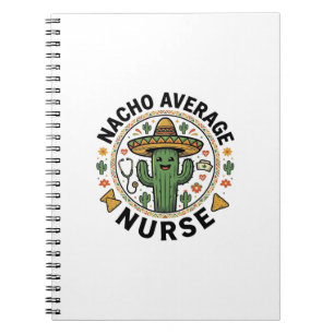 Carnet Conception de chemise de fête de cactus d'infirmiè