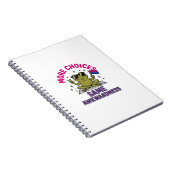 Carnet Conception de chemise de fierté de grenouille bi d (Côté Droit)