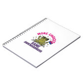 Carnet Conception de chemise de fierté de grenouille bi d (Côté gauche)