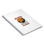 Carnet Conception de chemise de lune de maison hantée Hal (Côté Droit)