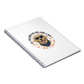 Carnet Conception de chemise d'empreinte de patte de retr (Côté Droit)