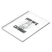 Carnet Conception de chemise drôle pour amateur de chat d (Côté gauche)