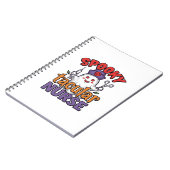 Carnet Conception de chemise fantôme Halloween Infirmière (Côté gauche)