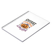 Carnet Conception de chemise Halloween Citrouille la plus (Côté gauche)