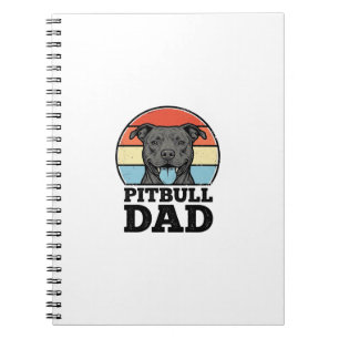 Carnet Conception de chemise pour papa Pitbull amateur de