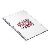 Carnet Conception de chemise vectorielle Cute Nurse Bow H (Côté Droit)