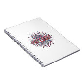 Carnet Conception de chemise vectorielle de feu d'artific (Côté Droit)