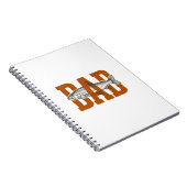 Carnet Conception de chemise vectorielle de pêche de papa (Côté Droit)