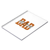 Carnet Conception de chemise vectorielle de pêche de papa (Côté gauche)