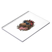 Carnet Conception de chemise vectorielle de tête de cheva (Côté gauche)