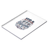 Carnet Conception de chemise vectorielle de touches de li (Côté gauche)