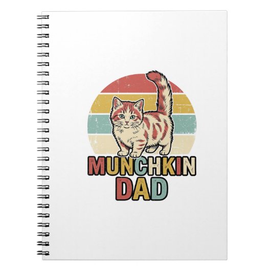 Carnet Conception de chemise vectorielle pour papa Munchk (Devant)