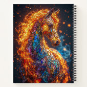 Carnet Conception de cheval en vitrail (Dos)